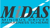 MiDAS, Minibus Driver Awareness Scheme logo