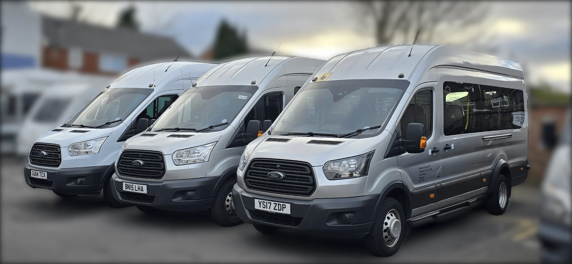 Local minibus hire company